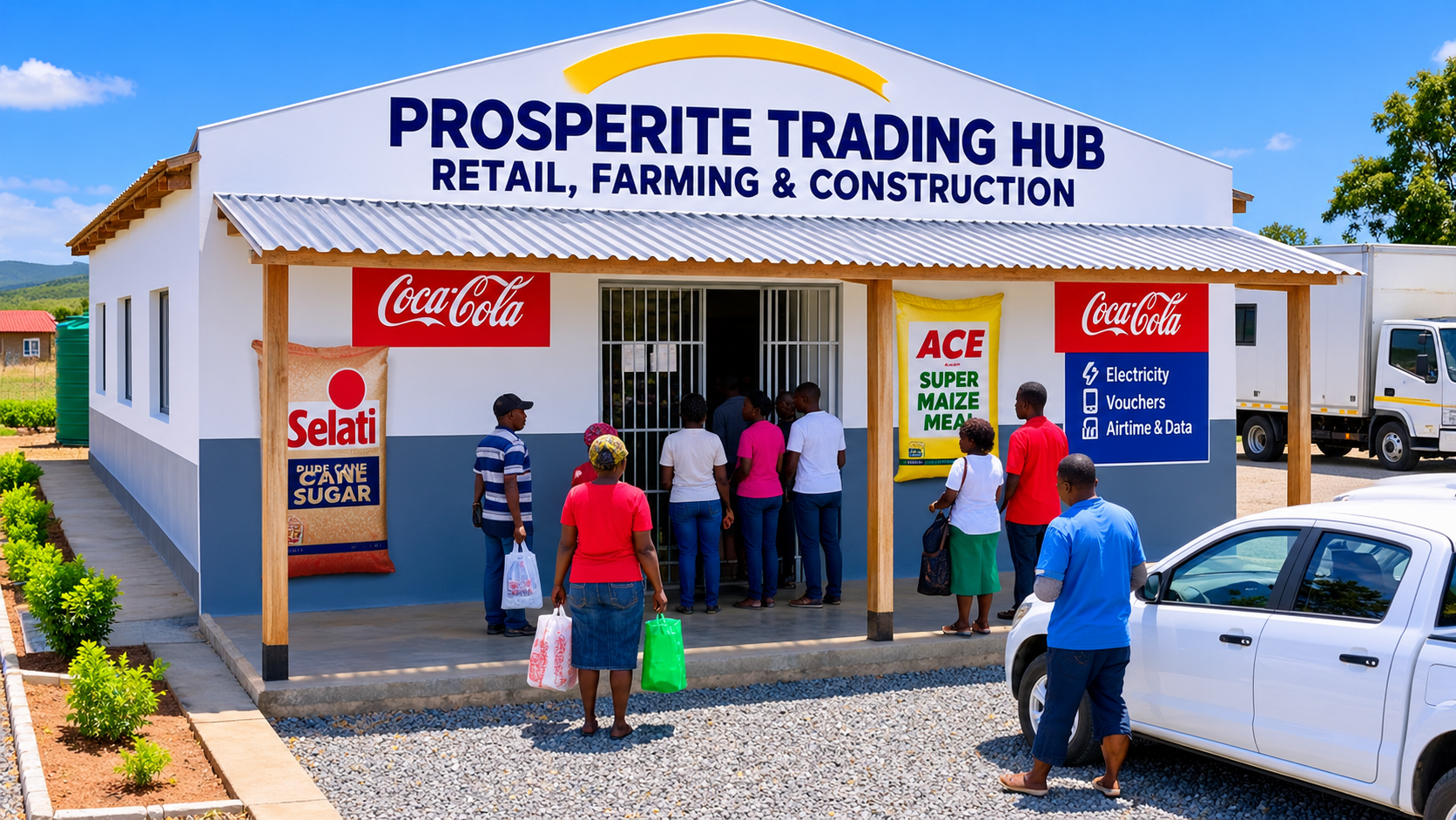 Prosperite Trading shop premises in Malokela Village